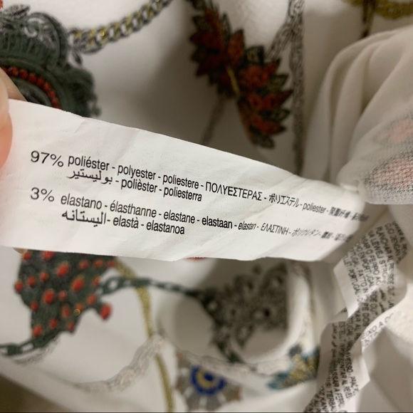Zara Chain Print Shirt - Picture 5 of 6